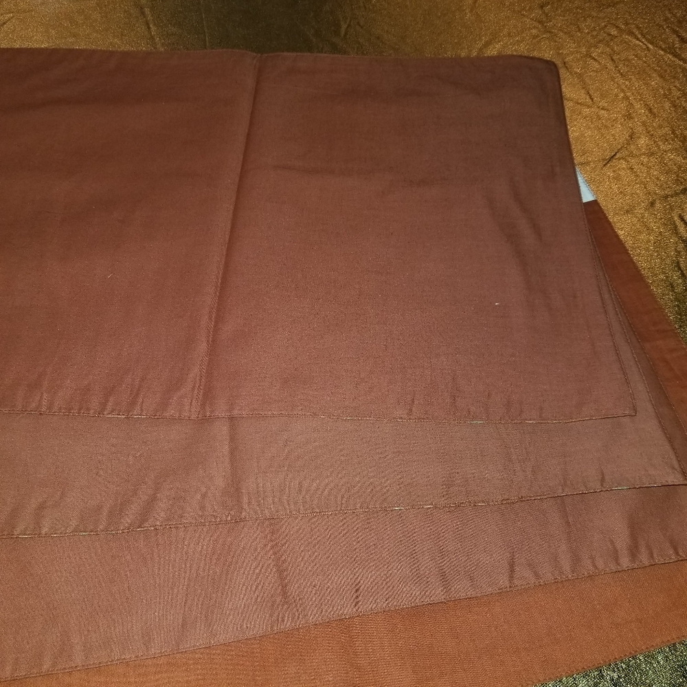 4 Rustic Orange Pacemats - Picture 3 of 3